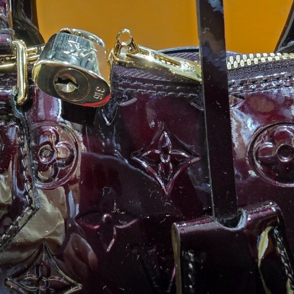 PRISTINE CONDITION Louis Vuitton Vernis Alma GM - Picture 3 of 11